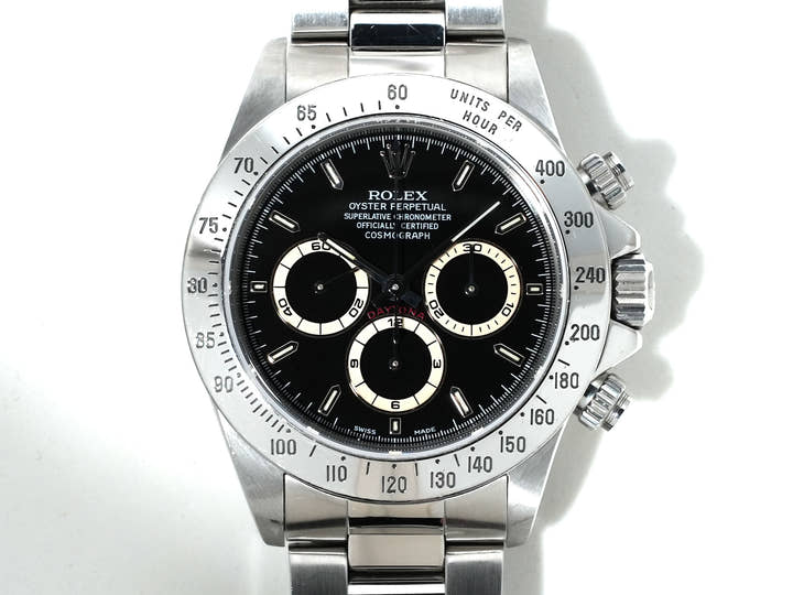 ロレックス デイトナ エルプリメロ Ref.16520 ステンレススチール ブラック文字盤 中古 nhg8igrm