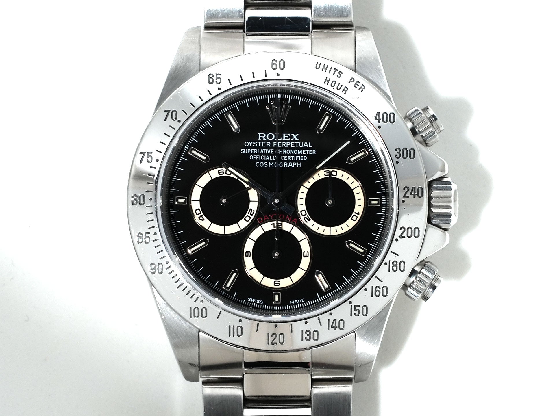 ロレックス デイトナ エルプリメロ Ref.16520 ステンレススチール ブラック文字盤 中古 nhg8igrm