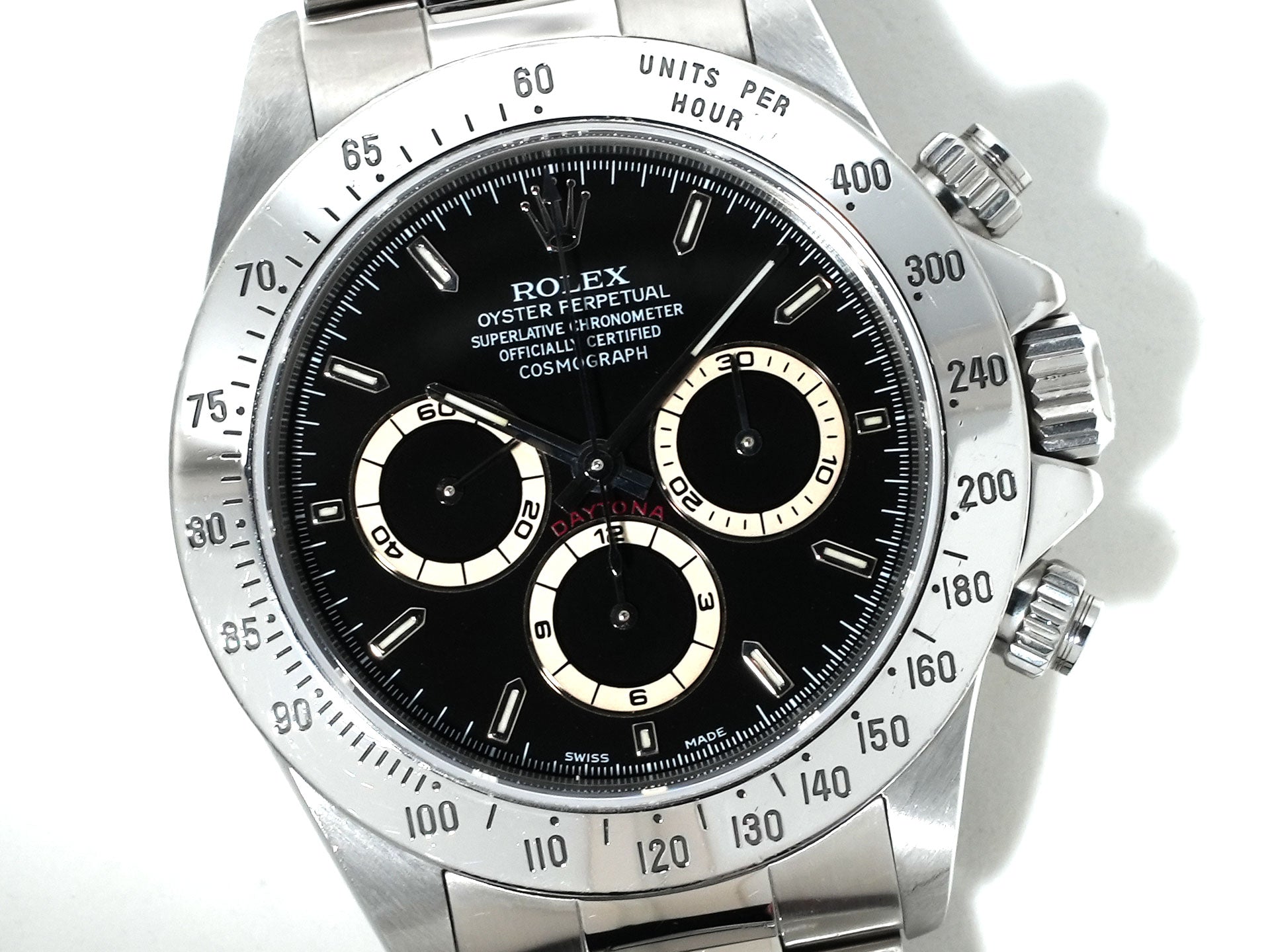 ロレックス デイトナ エルプリメロ Ref.16520 ステンレススチール ブラック文字盤 中古 nhg8igrm