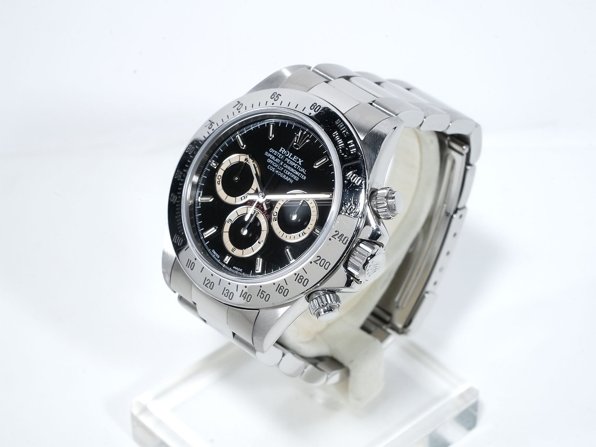 ロレックス デイトナ エルプリメロ Ref.16520 ステンレススチール ブラック文字盤 中古 nhg8igrm