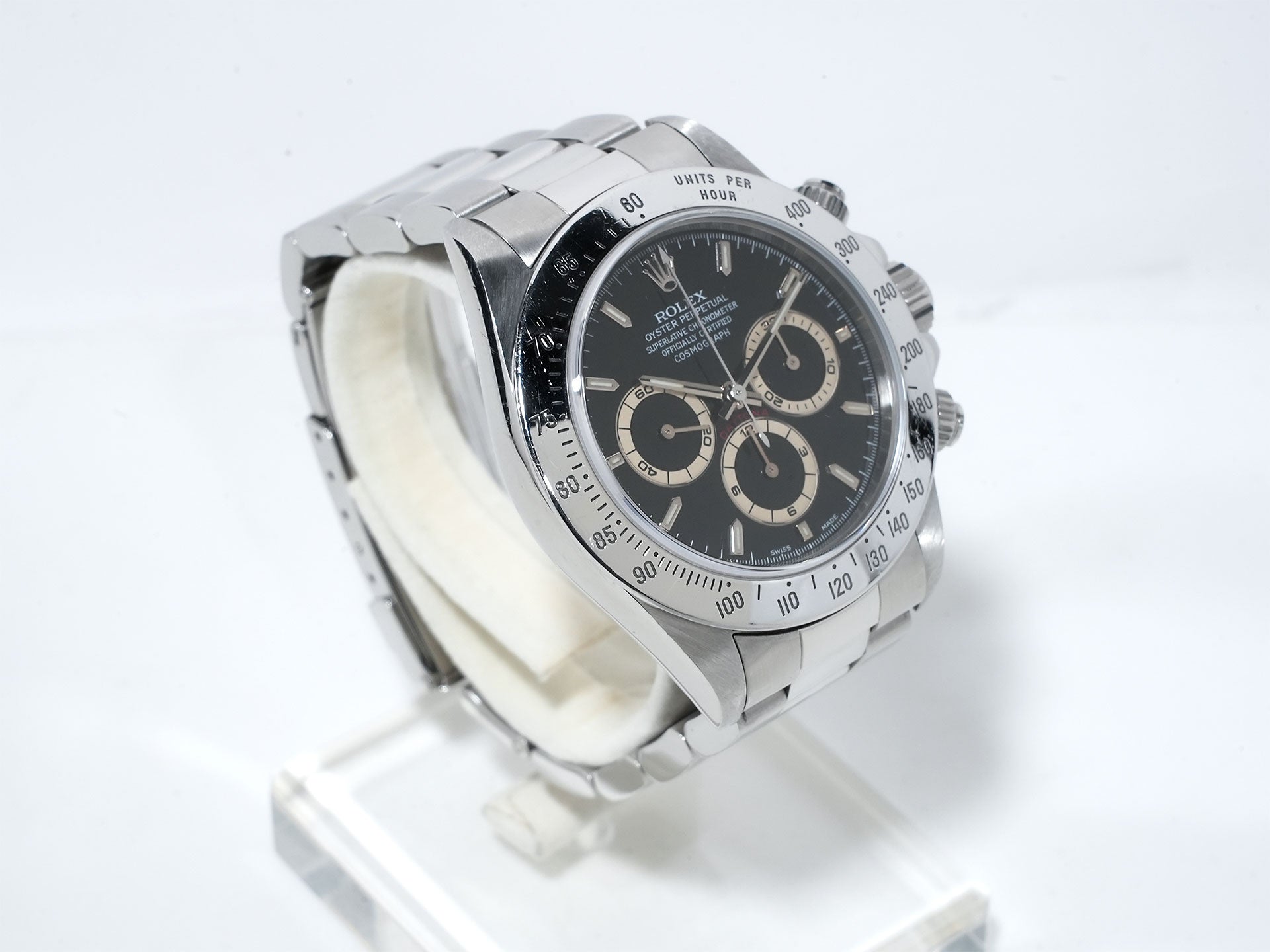 ロレックス デイトナ エルプリメロ Ref.16520 ステンレススチール ブラック文字盤 中古 nhg8igrm