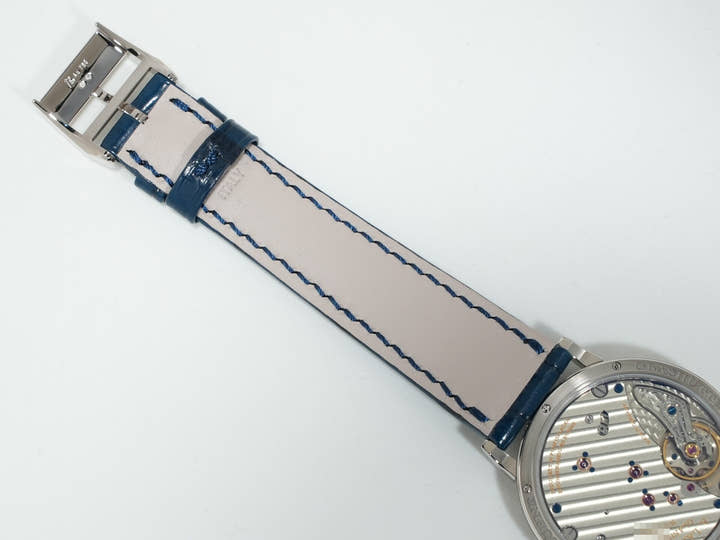 A. Lange &amp; Söhne 1815 Ref. 220.028 White Gold Blue Dial Unused dgiovkrf