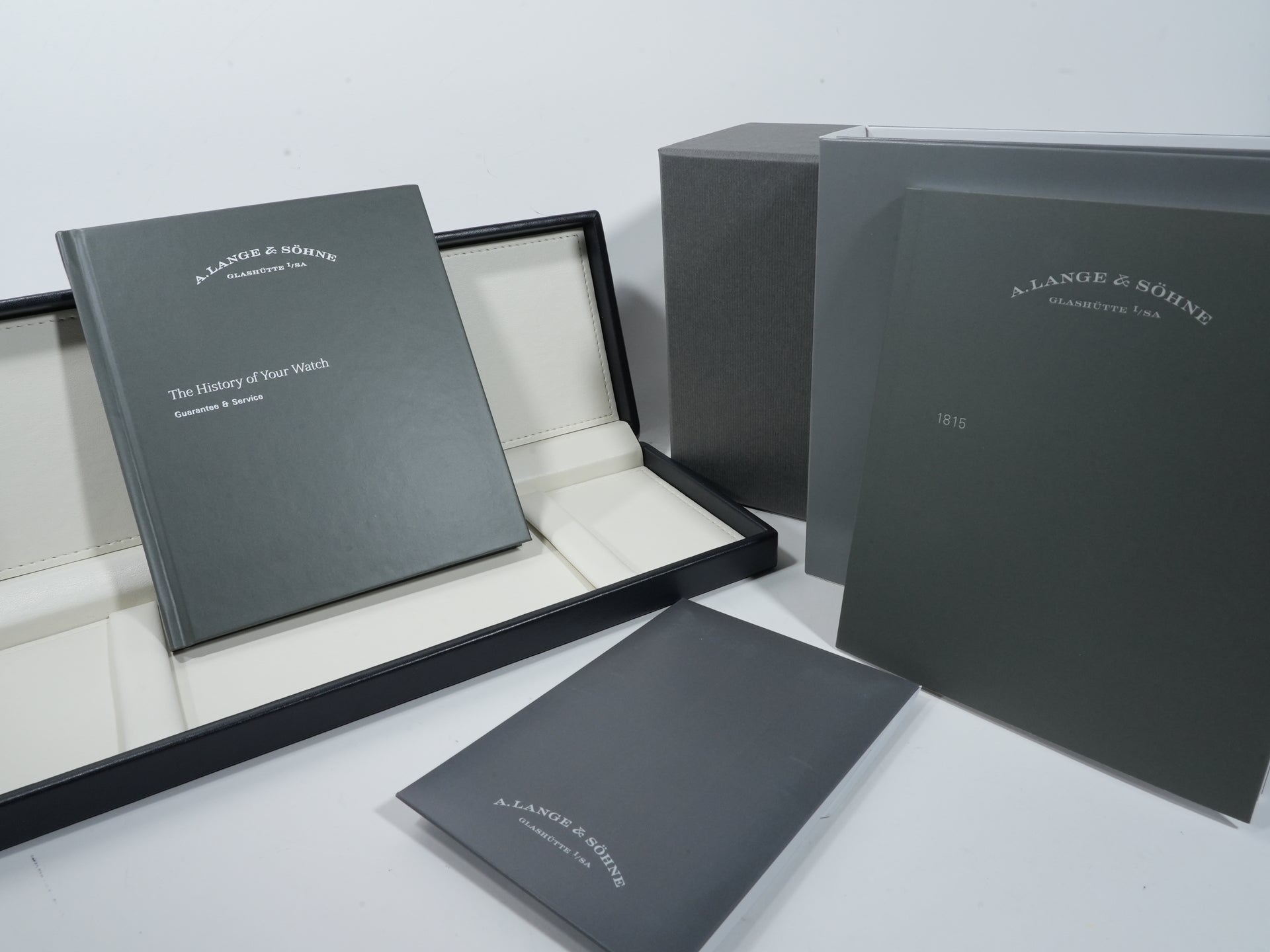 A. Lange &amp; Söhne 1815 Ref. 220.028 White Gold Blue Dial Unused dgiovkrf