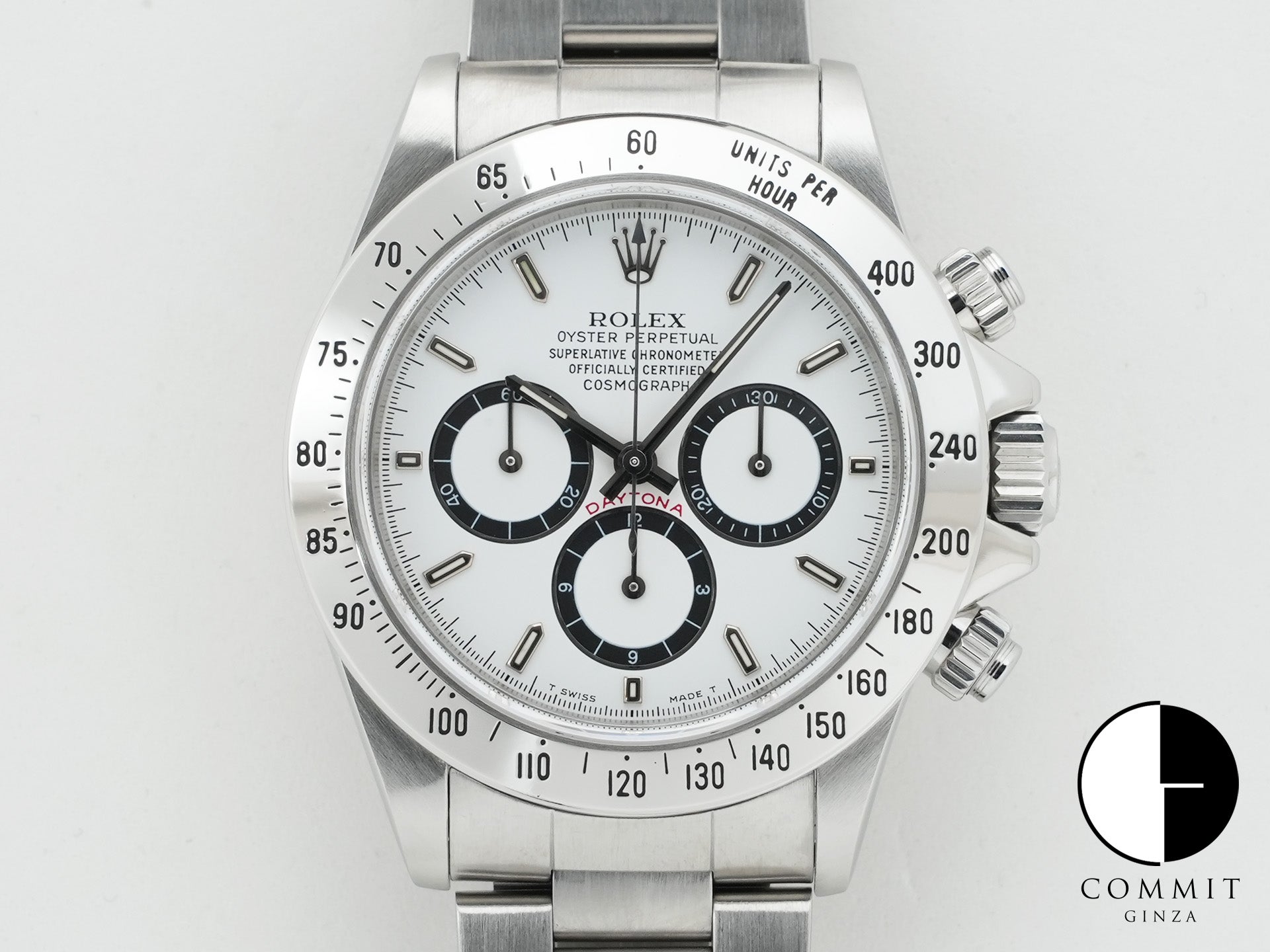 ロレックス デイトナ エルプリメロ Ref.16520 ステンレススチール ホワイト文字盤 美中古 es49tzdu