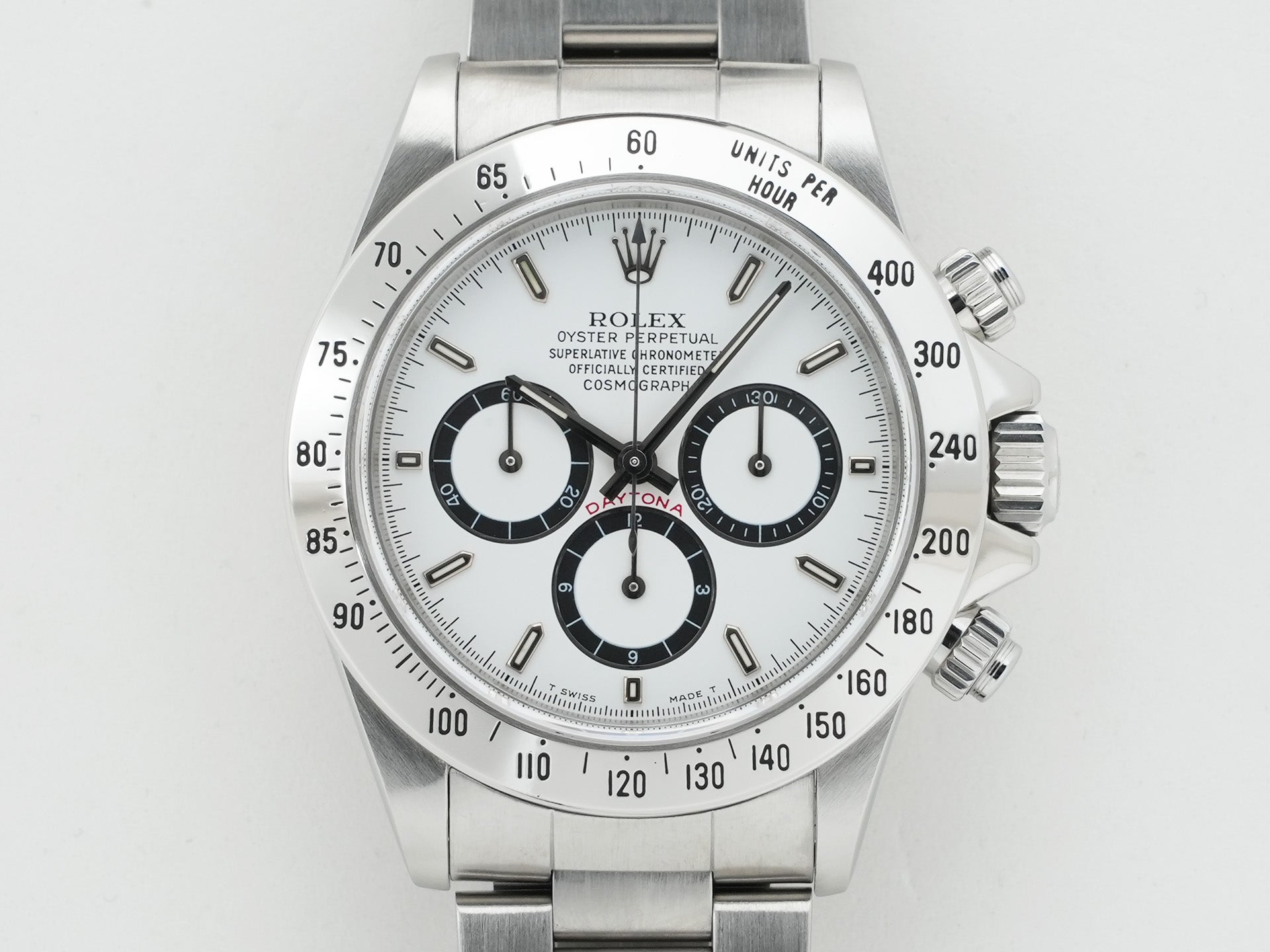 ロレックス デイトナ エルプリメロ Ref.16520 ステンレススチール ホワイト文字盤 美中古 es49tzdu