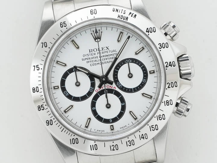ロレックス デイトナ エルプリメロ Ref.16520 ステンレススチール ホワイト文字盤 美中古 es49tzdu
