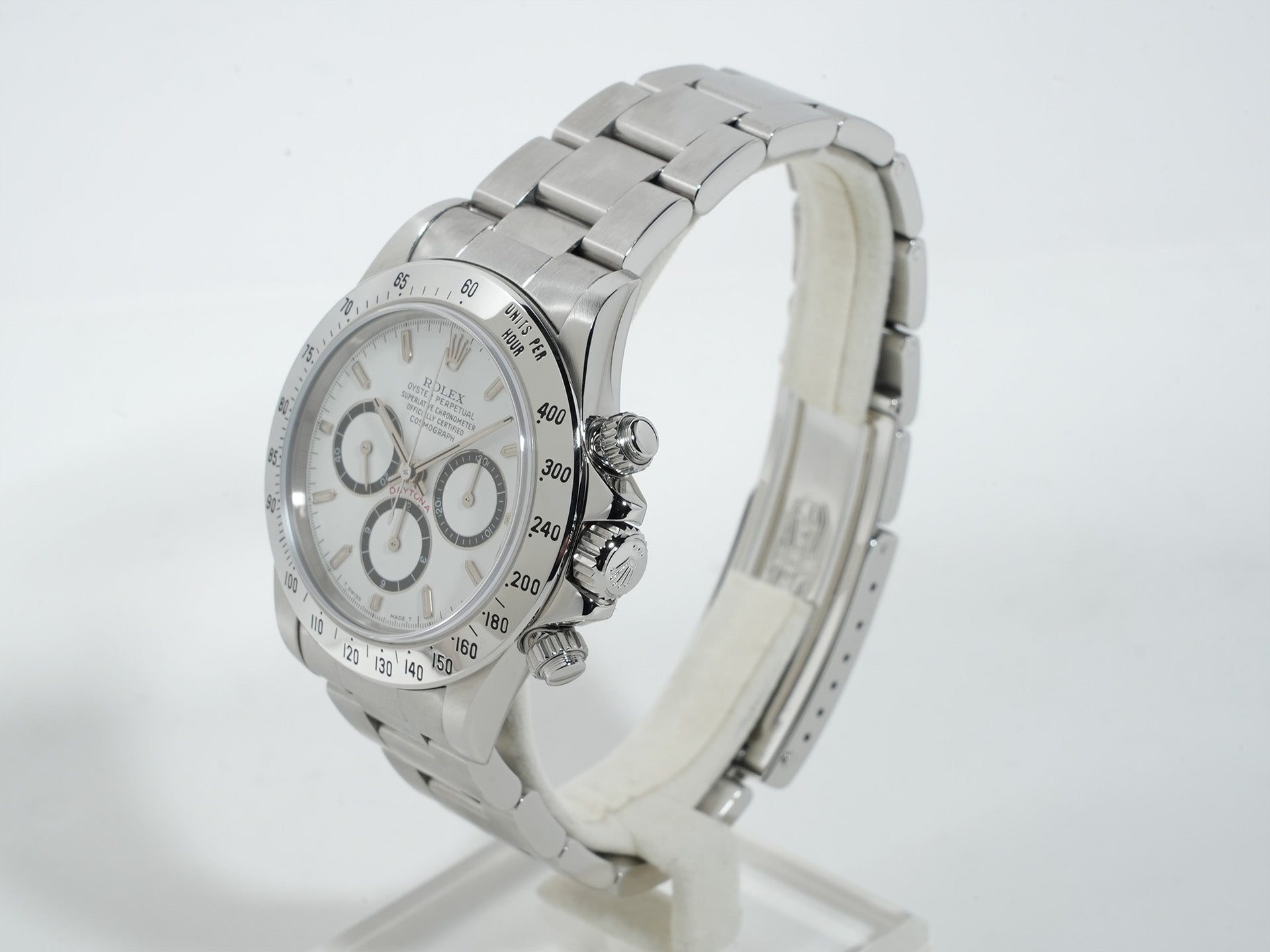 ロレックス デイトナ エルプリメロ Ref.16520 ステンレススチール ホワイト文字盤 美中古 es49tzdu