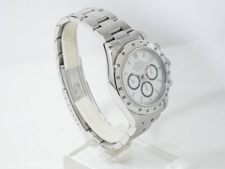 ロレックス デイトナ エルプリメロ Ref.16520 ステンレススチール ホワイト文字盤 美中古 es49tzdu
