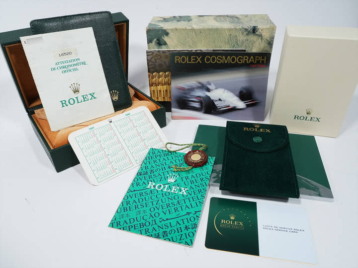 ロレックス デイトナ エルプリメロ Ref.16520 ステンレススチール ホワイト文字盤 美中古 es49tzdu