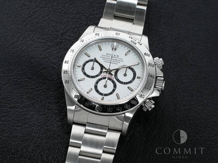 ロレックス デイトナ エルプリメロ Ref.16520 ステンレススチール ホワイト文字盤 美中古 es49tzdu