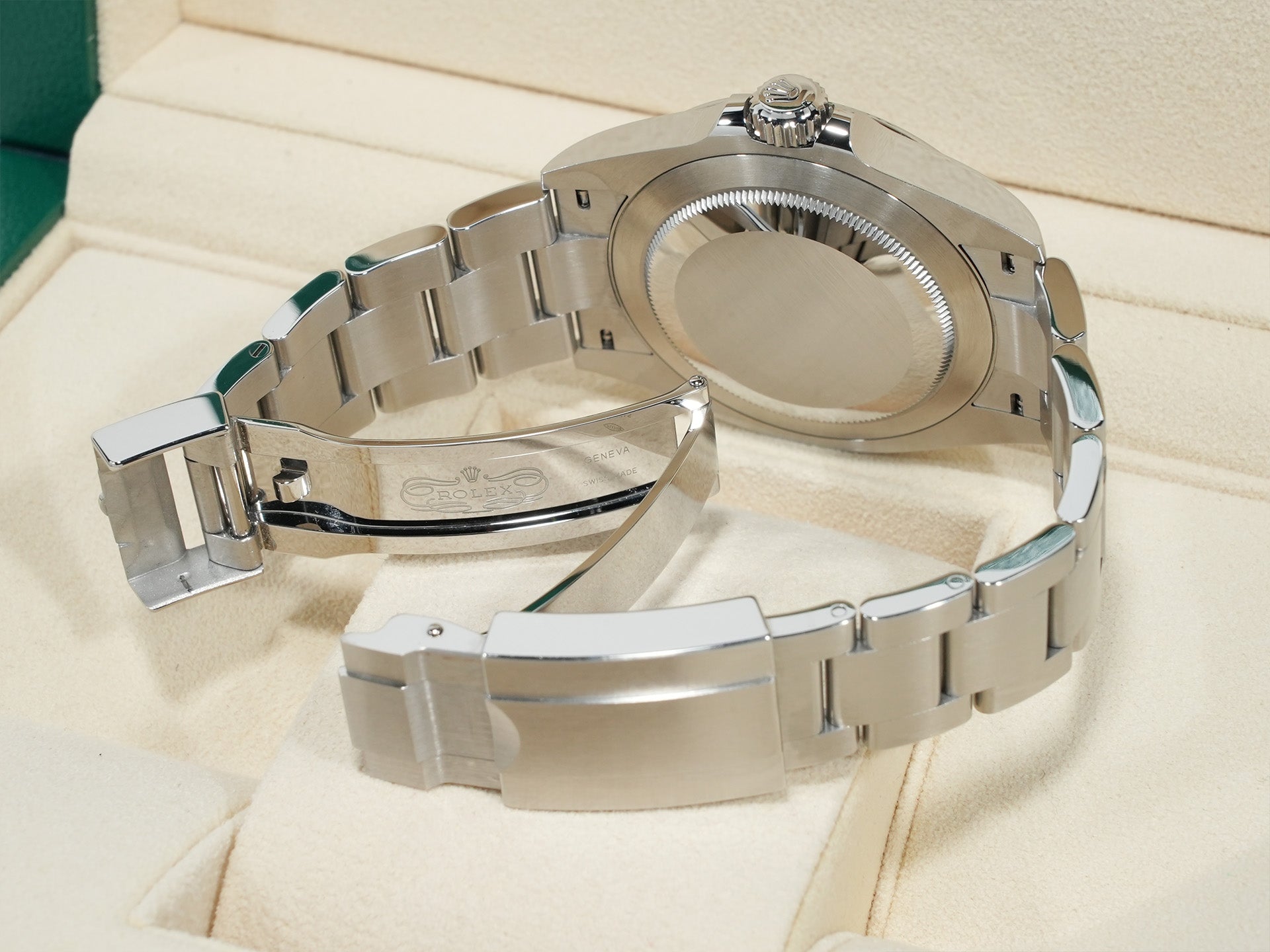 ロレックス エアキング Ref.126900 ステンレススチール ブラック文字盤 オイスターブレスレット 中古 ws23dv8b