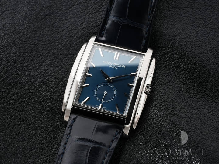 パテックフィリップ ゴンドーロ Ref.5124G-011 ホワイトゴールド ブルー文字盤 中古 izmivkod