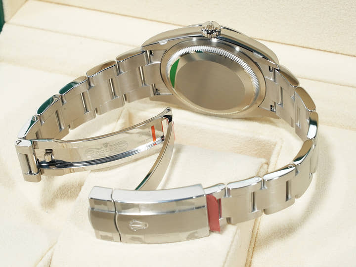 ロレックス オイスターパーペチュアル36 Ref.126000 ステンレススチール ターコイズ文字盤 未使用 zegqg8e6