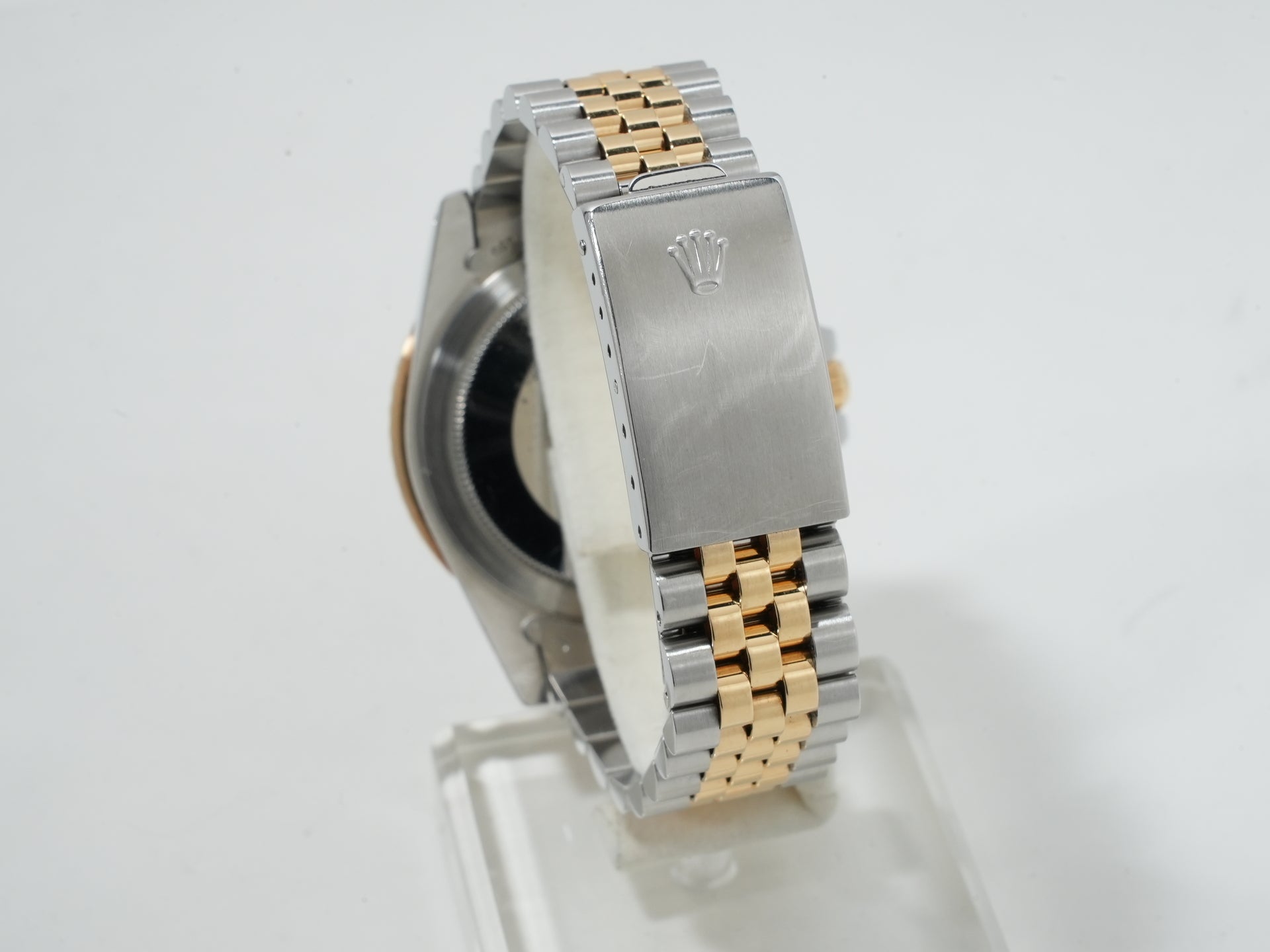 ロレックス GMTマスター Ref.16753 ステンレススチール/イエローゴールド ブラウン文字盤 ジュビリーブレスレット 中古 uqyc5o8u