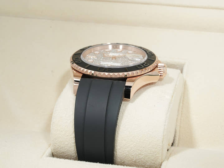 ロレックス ヨットマスター40 Ref.126655 エバーローズゴールド パヴェダイヤモンド文字盤 美品 r3kfsf6y