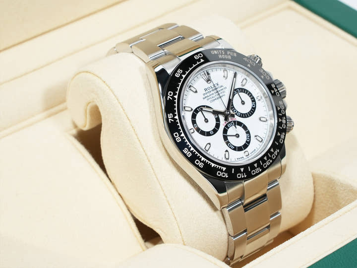 Rolex Daytona Ref. 116500LN Stainless Steel White Dial Excellent Condition Pre-Owned efbxxdtv