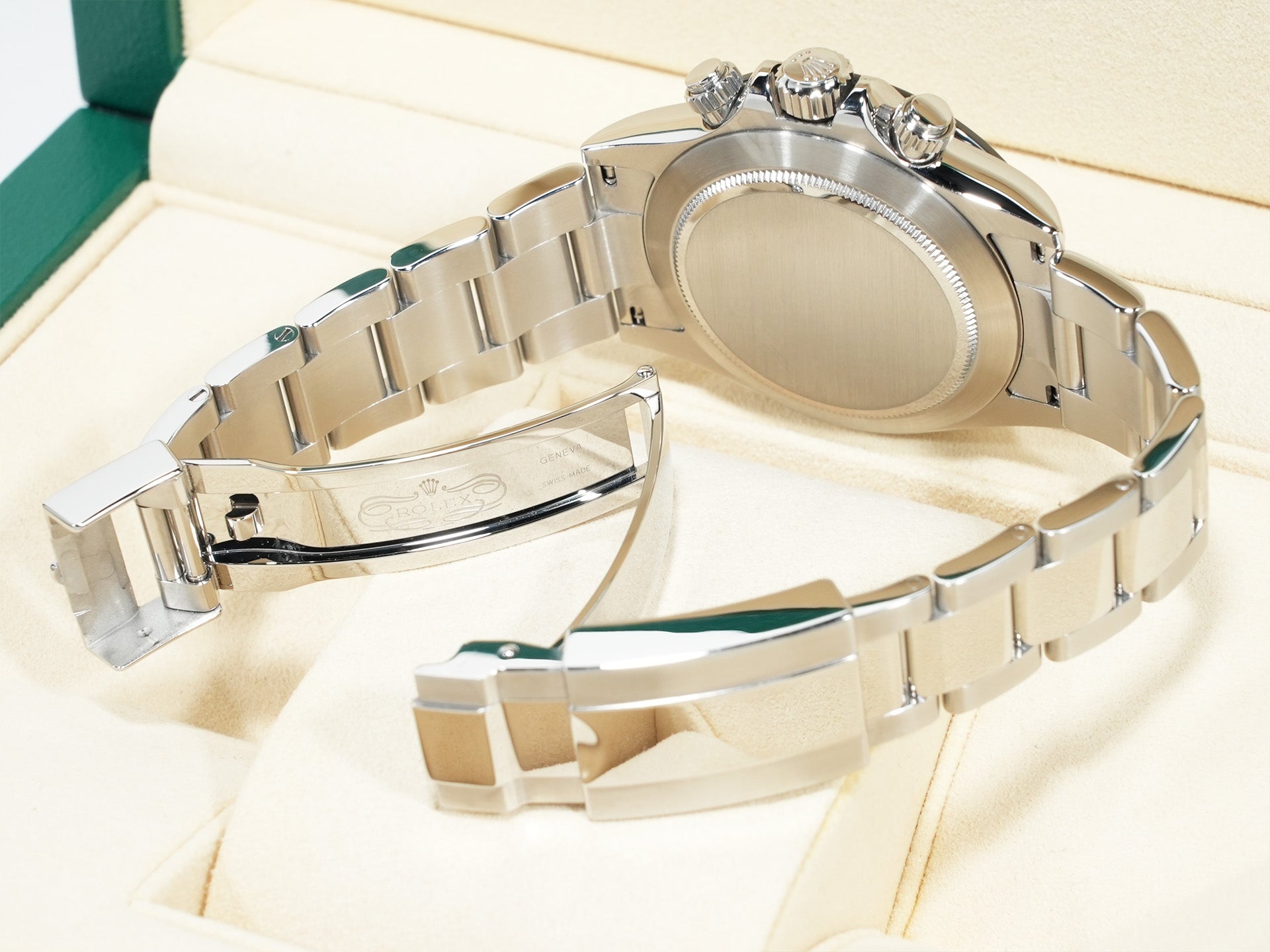 Rolex Daytona Ref. 116500LN Stainless Steel White Dial Excellent Condition Pre-Owned efbxxdtv