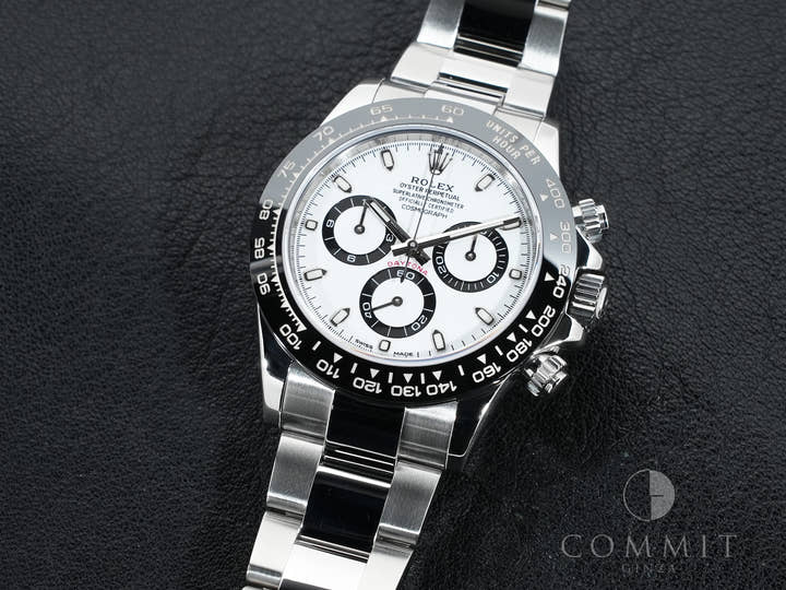 Rolex Daytona Ref. 116500LN Stainless Steel White Dial Excellent Condition Pre-Owned efbxxdtv