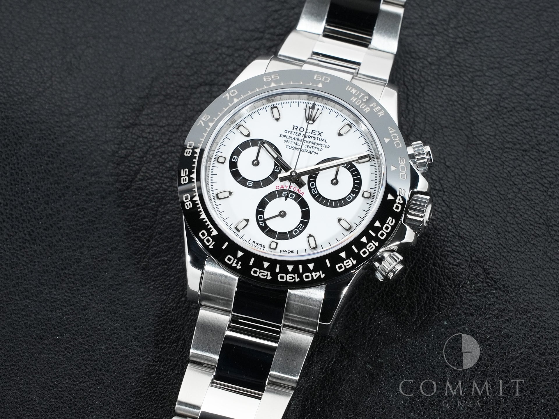 Rolex Daytona Ref. 116500LN Stainless Steel White Dial Excellent Condition Pre-Owned efbxxdtv