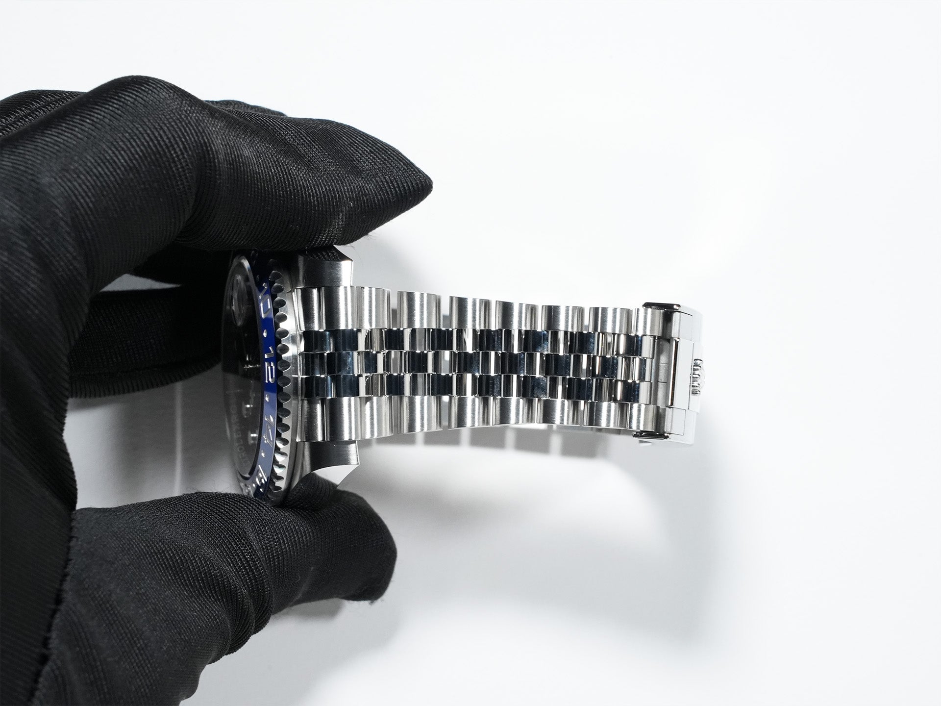 Rolex GMT-Master II Ref. 126710BLNR Stainless Steel Black Dial Jubilee Bracelet Excellent Condition m44d28bh