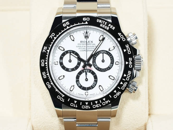 Rolex Daytona Ref. 116500LN Stainless Steel White Dial Unused 6nwkxnu8