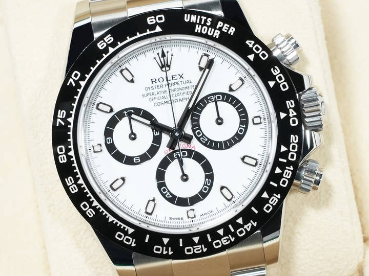 Rolex Daytona Ref. 116500LN Stainless Steel White Dial Unused 6nwkxnu8