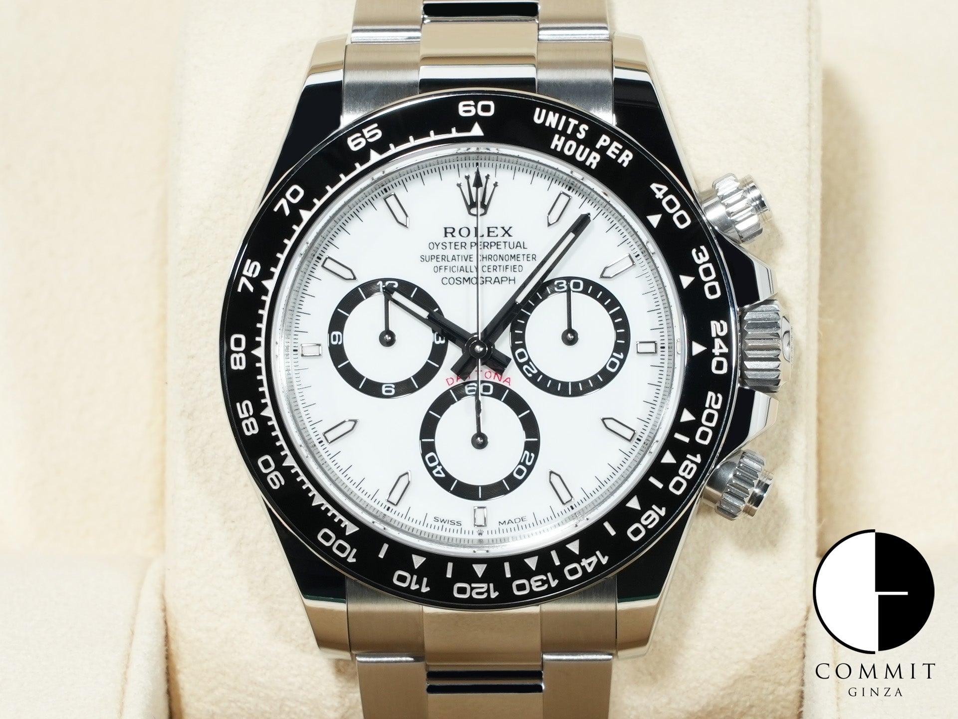 Rolex Daytona Ref. 126500LN Stainless Steel White Dial Unused 3as4jmbg