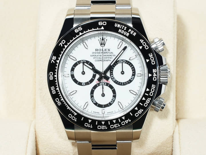 ロレックス デイトナ Ref.126500LN ステンレススチール ホワイト文字盤 未使用 3as4jmbg