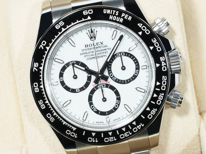 ロレックス デイトナ Ref.126500LN ステンレススチール ホワイト文字盤 未使用 3as4jmbg