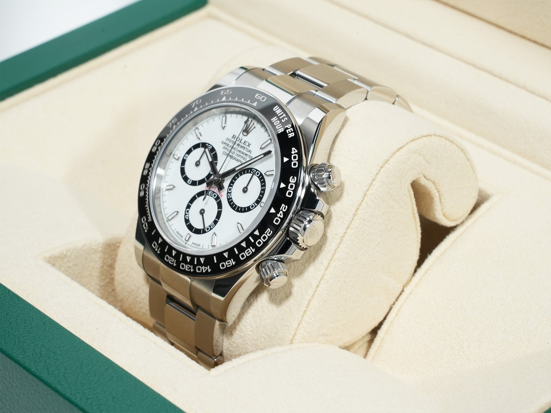 ロレックス デイトナ Ref.126500LN ステンレススチール ホワイト文字盤 未使用 3as4jmbg