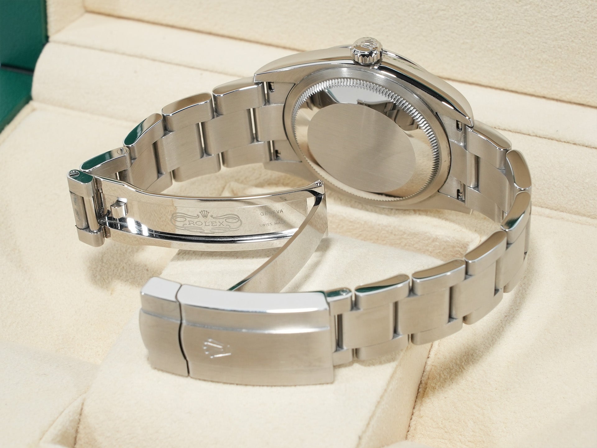 Rolex Oyster Perpetual 36 Ref. 126000 Stainless Steel Turquoise Dial Pre-owned 7iu9gdh6