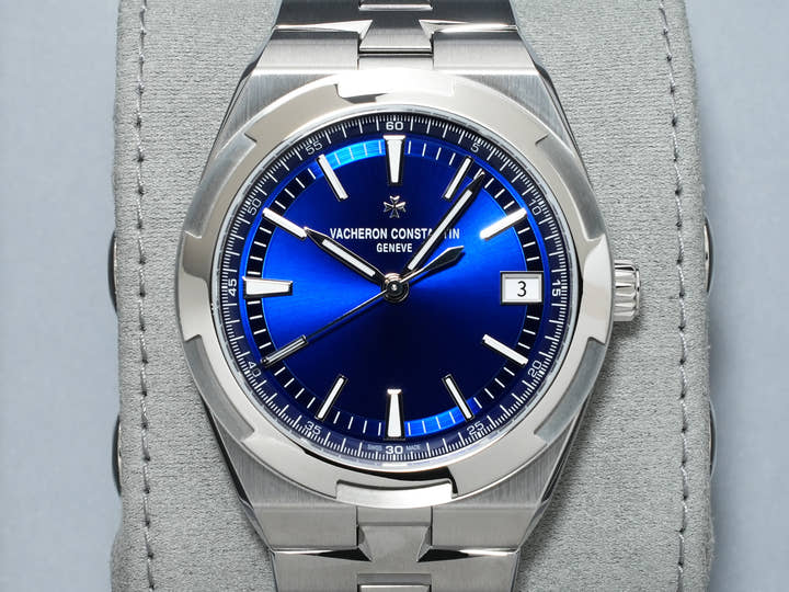 Vacheron Constantin Overseas Automatic Ref. 4520V/210A-B128 Stainless Steel Blue Dial Unused fgait6mf