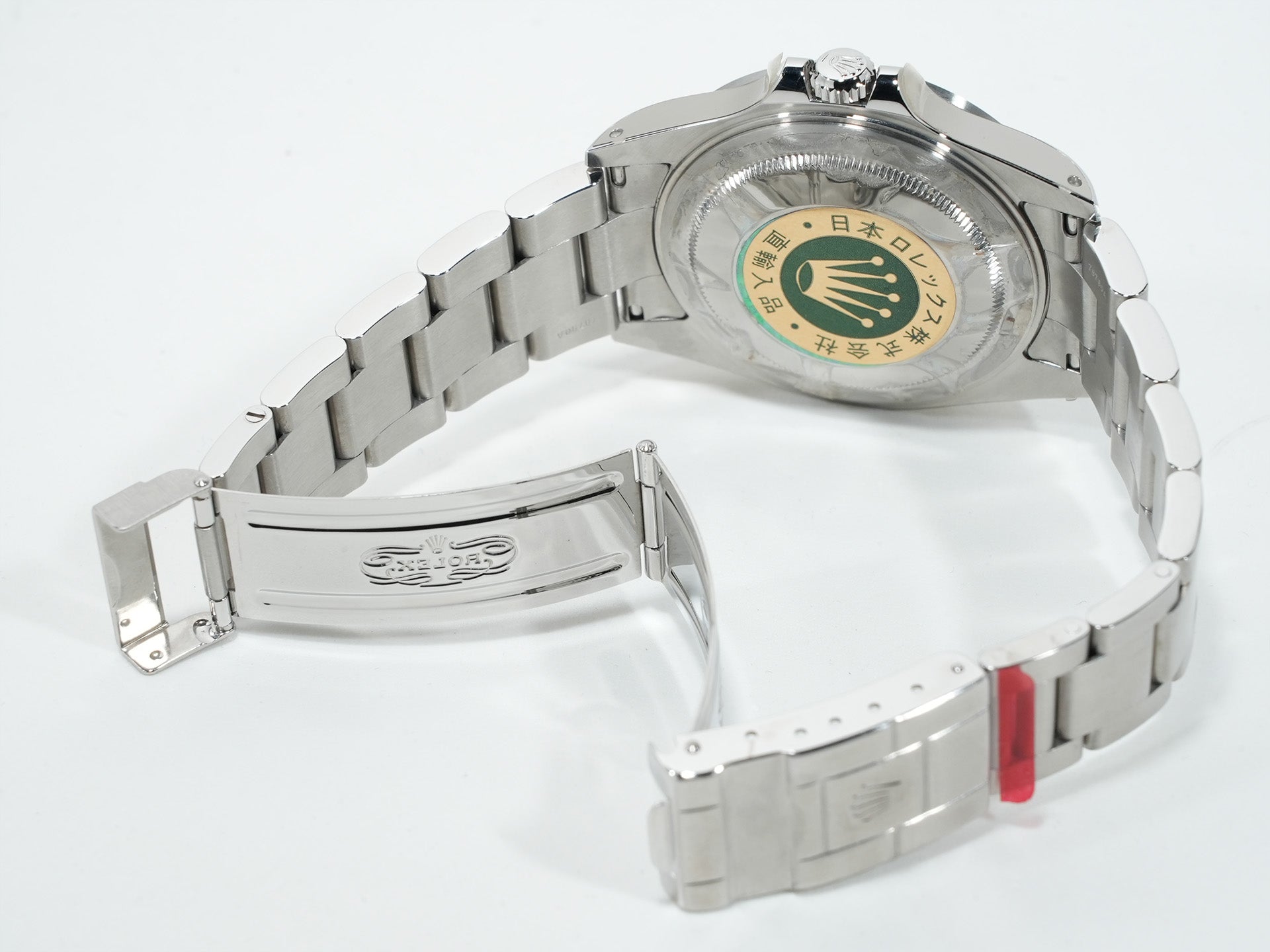 Rolex Explorer II Ref. 16570 Stainless Steel Black Dial Oyster Bracelet Deadstock 46m55ccc