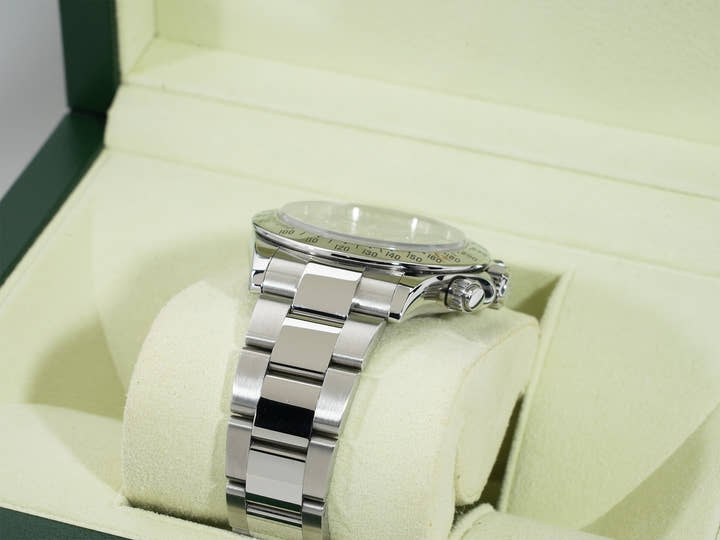 Pre-owned Rolex Daytona Ref. 116520 Stainless Steel Black Dial v72etpmp