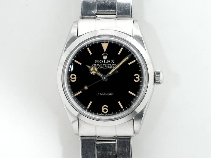 ロレックス エクスプローラー Ref.5500 ステンレススチール ブラック文字盤 中古 odvpmbbm