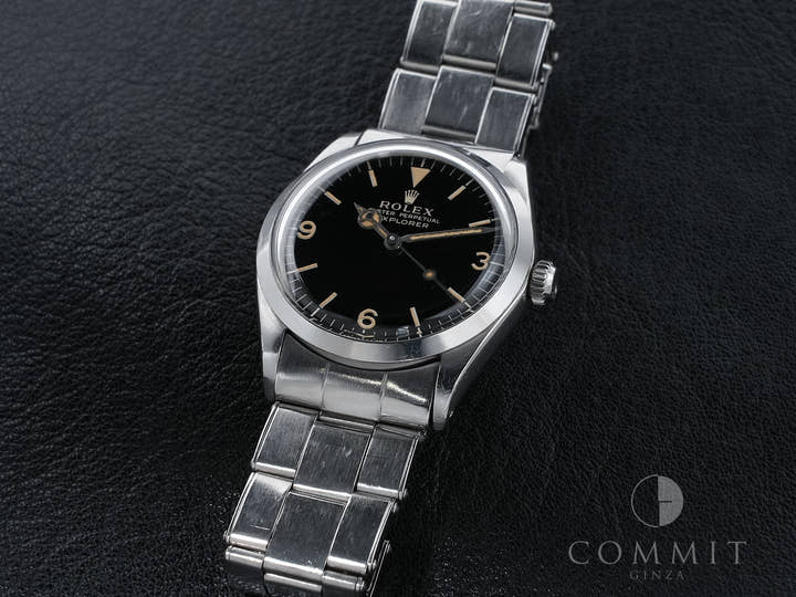 ロレックス エクスプローラー Ref.5500 ステンレススチール ブラック文字盤 中古 odvpmbbm