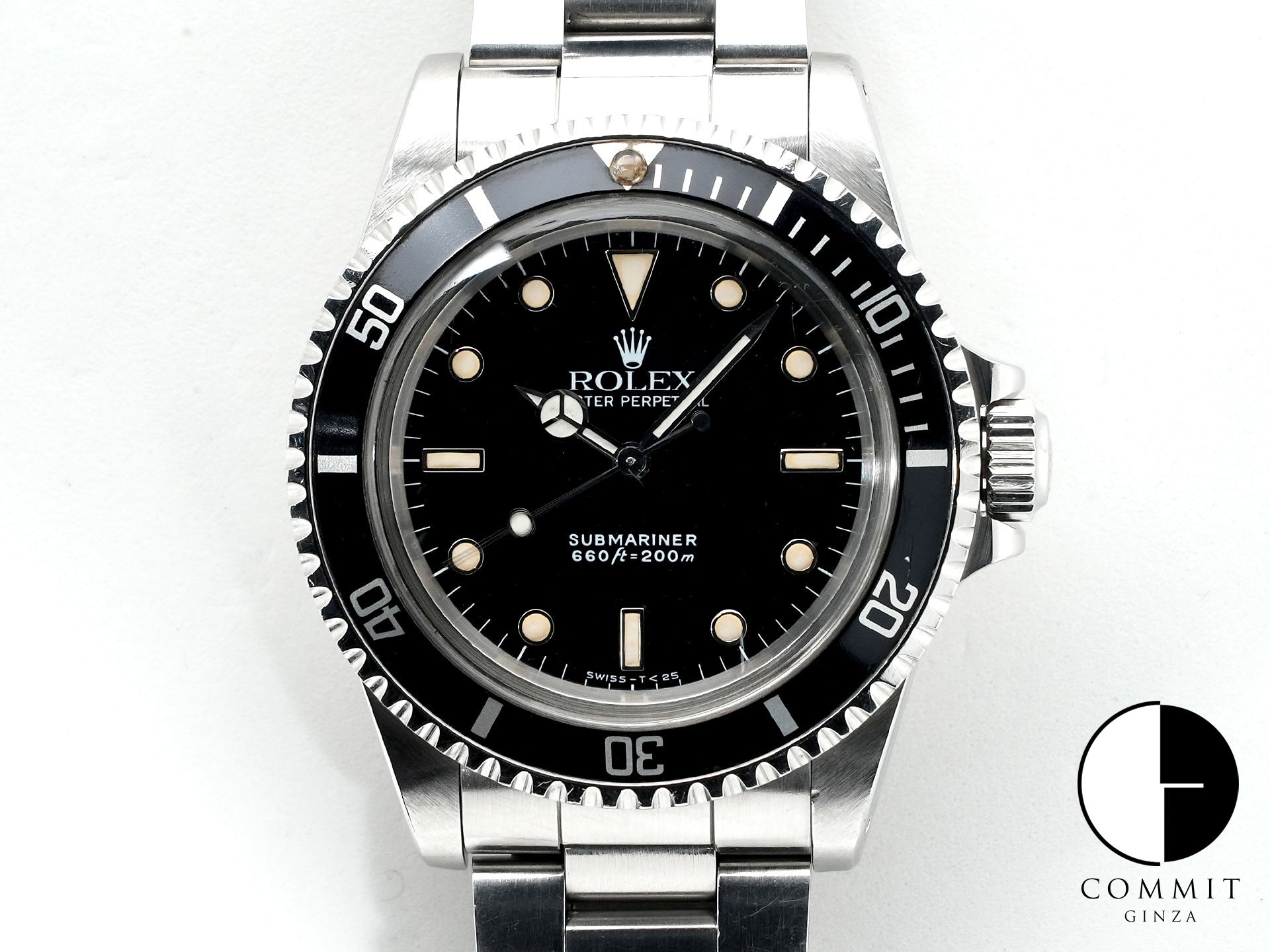Rolex Submariner Ref. 5513 Stainless Steel Black Dial Pre-owned ypcmv3si