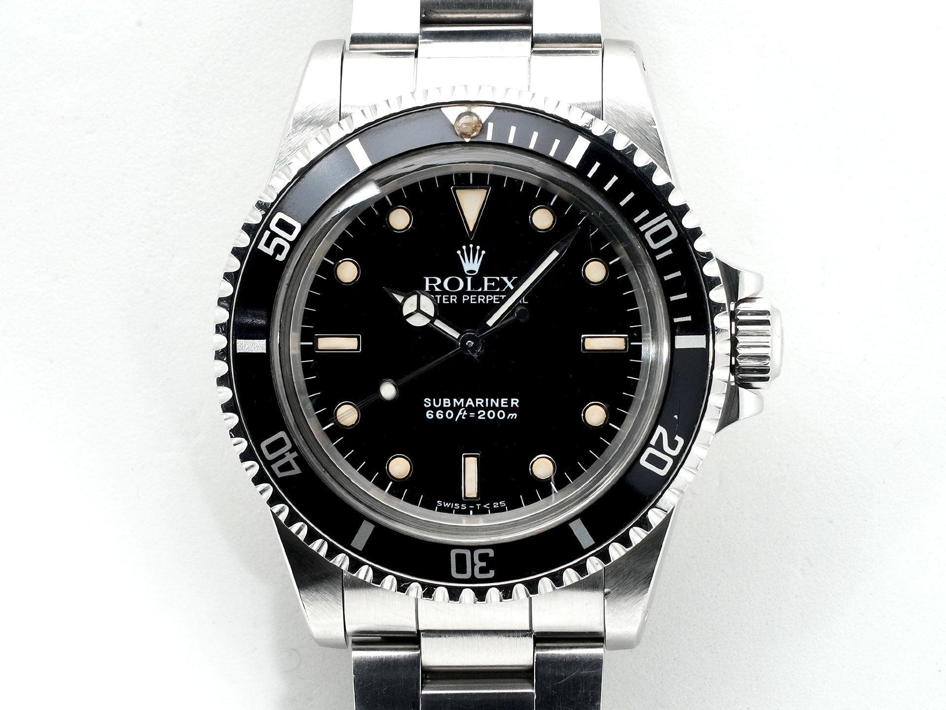 Rolex Submariner Ref. 5513 Stainless Steel Black Dial Pre-owned ypcmv3si
