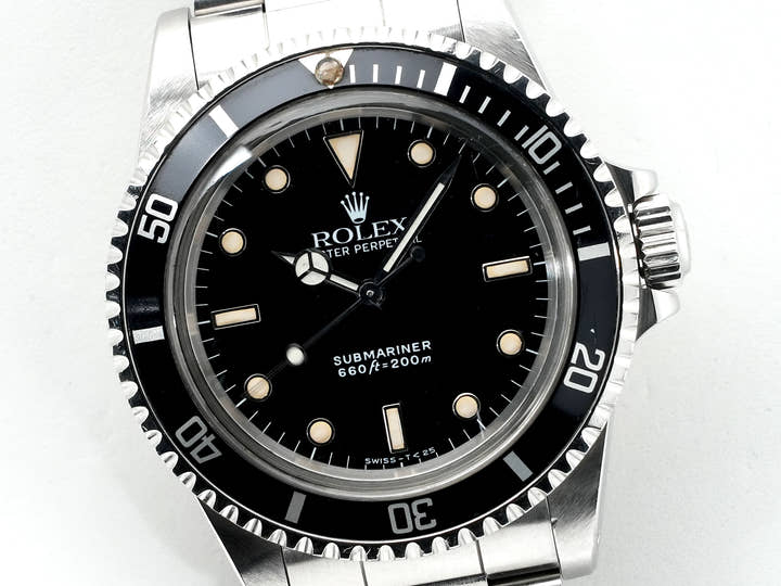 Rolex Submariner Ref. 5513 Stainless Steel Black Dial Pre-owned ypcmv3si