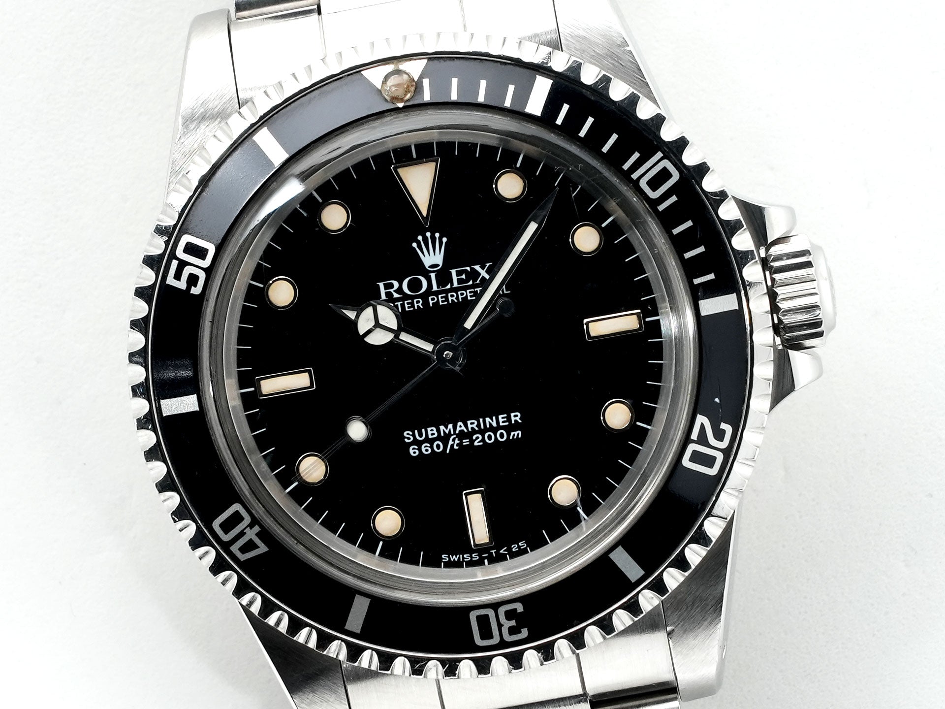 Rolex Submariner Ref. 5513 Stainless Steel Black Dial Pre-owned ypcmv3si