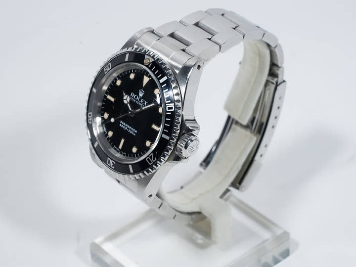 Rolex Submariner Ref. 5513 Stainless Steel Black Dial Pre-owned ypcmv3si