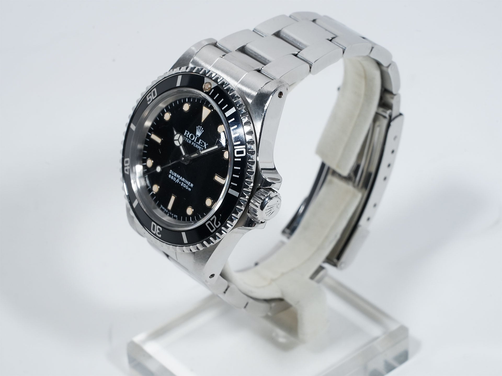 Rolex Submariner Ref. 5513 Stainless Steel Black Dial Pre-owned ypcmv3si