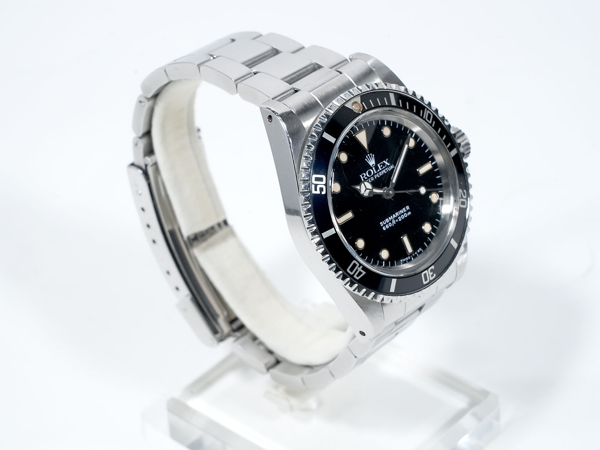 Rolex Submariner Ref. 5513 Stainless Steel Black Dial Pre-owned ypcmv3si