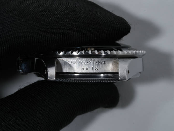 Rolex Submariner Ref. 5513 Stainless Steel Black Dial Pre-owned ypcmv3si