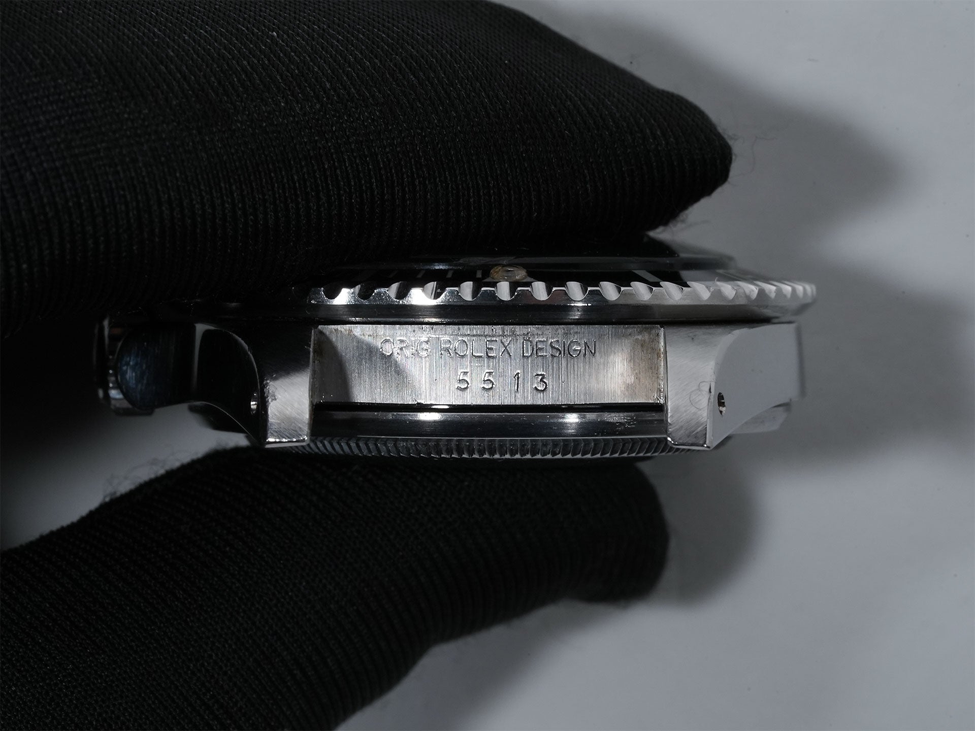 Rolex Submariner Ref. 5513 Stainless Steel Black Dial Pre-owned ypcmv3si