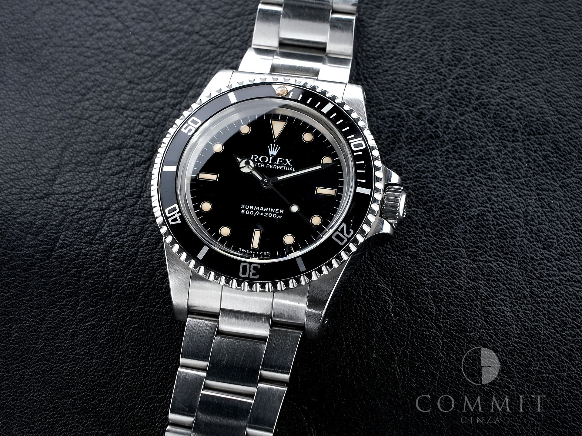 Rolex Submariner Ref. 5513 Stainless Steel Black Dial Pre-owned ypcmv3si