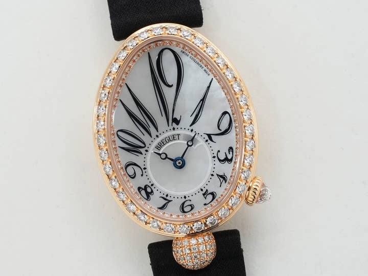 ブレゲ クイーンオブネイプルズ Ref.8928BR/5W/844 DD0D ローズゴールド ホワイトシェル文字盤 中古 wsyjjj6w