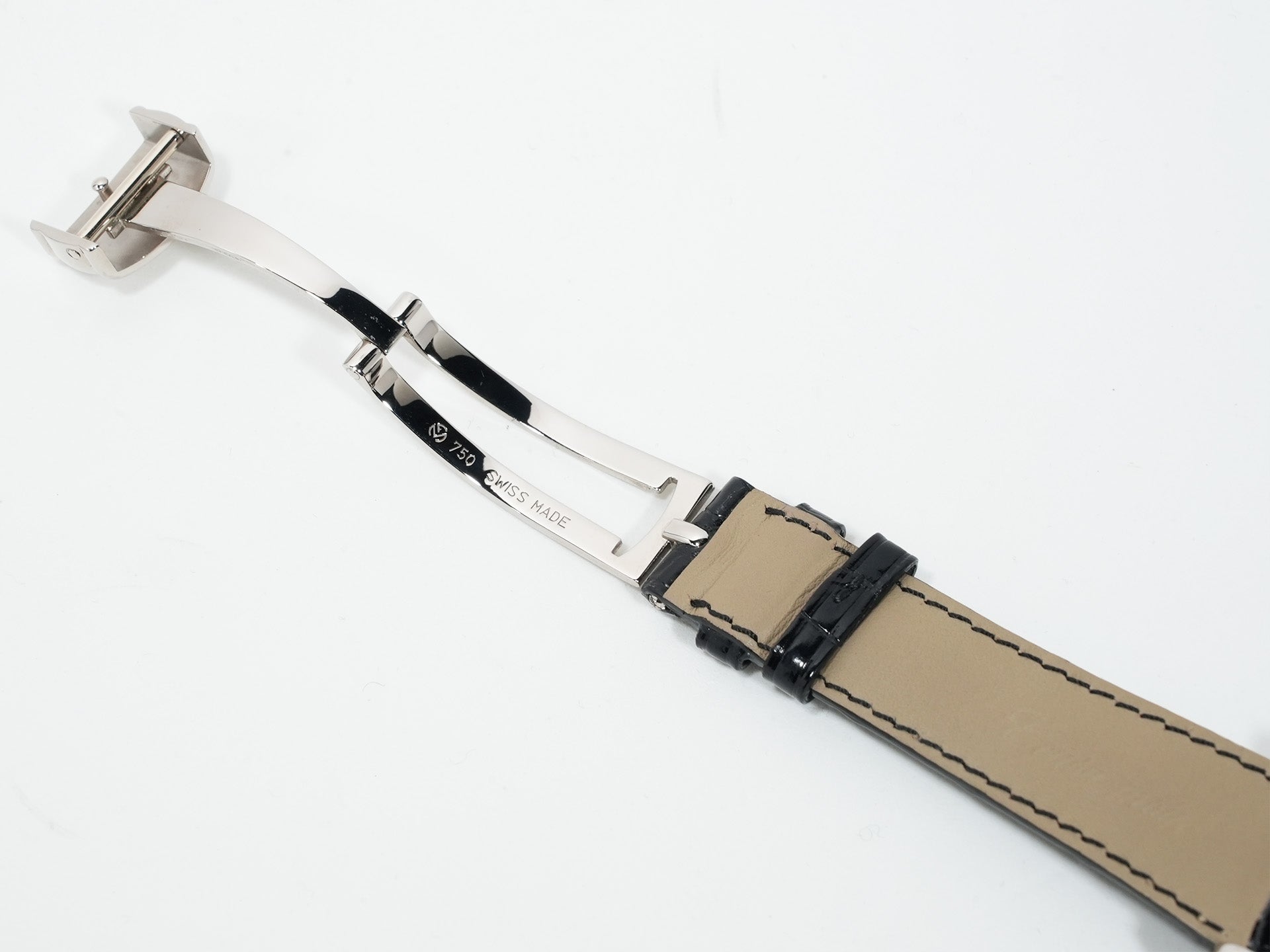 Franck Muller Round Split-Second Double-Face Chronograph Ref. 7000RDF White Gold Black and Mother-of-Pearl Dial Excellent Condition szggb6a9