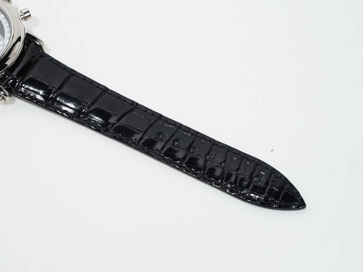 Franck Muller Round Split-Second Double-Face Chronograph Ref. 7000RDF White Gold Black and Mother-of-Pearl Dial Excellent Condition szggb6a9