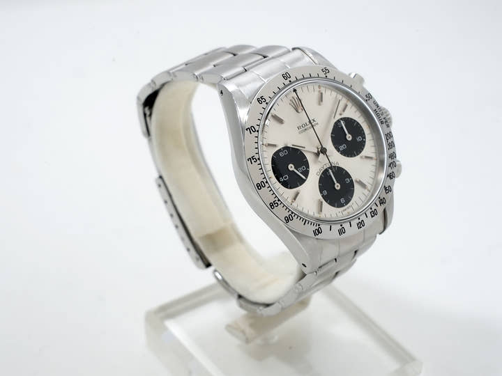 Rolex Daytona Ref. 6239 Stainless Steel Silver Dial Pre-owned 5quhuht4